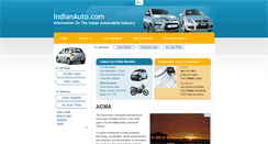 Desktop Screenshot of indianauto.com